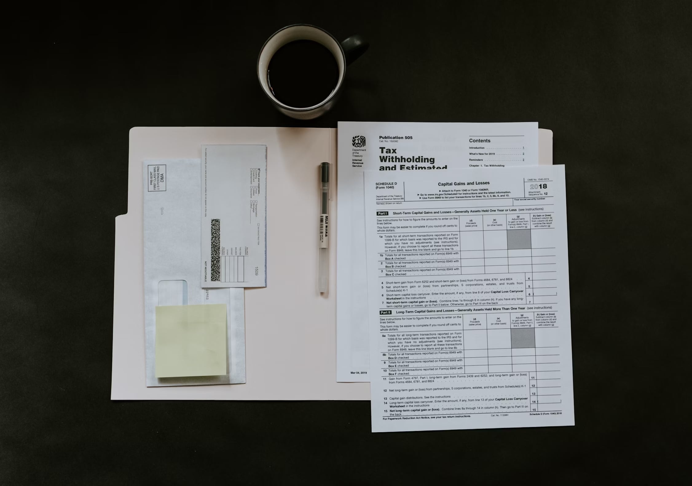 skilled visa documents on table